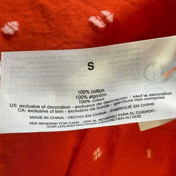 Ella Moss Balloon Sleeve Top Women's S Lyra Boho Crochet Prairie Peasant Blouse - Picture 10 of 11